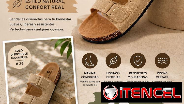 Sandalias practicas unisex