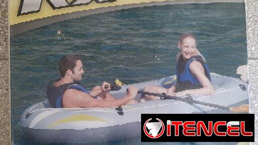 Gran oferta!!!!! Bote inflable con remos