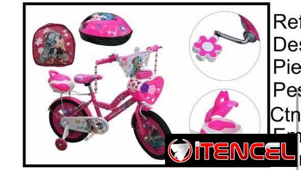 BICICLETAS PARA NIÑ@S / MEDIDA 16 / BUENA CALIDAD / NUEVAS / SORPRENDE A TU PEQUE /
