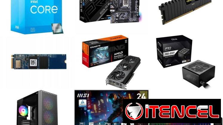 PC PC COMPLETA DDR4 i3-12100F Económica 🤩 RX 9060 XT 8GB ASRock B660M Pro RS – 8GB ✅PC COMPLETA KIT AMD