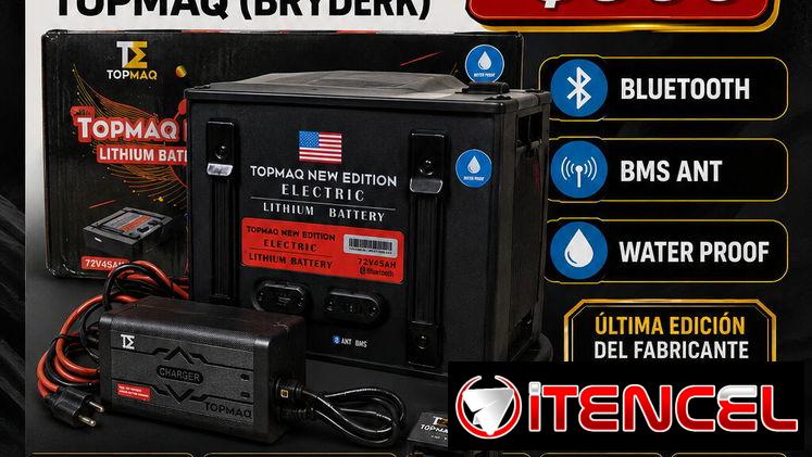 Baterías de Litio TOPMAQ 72V – 45AH.