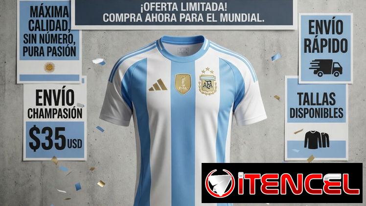 camiseta argentina 35usd