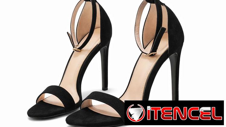 Tacones negros