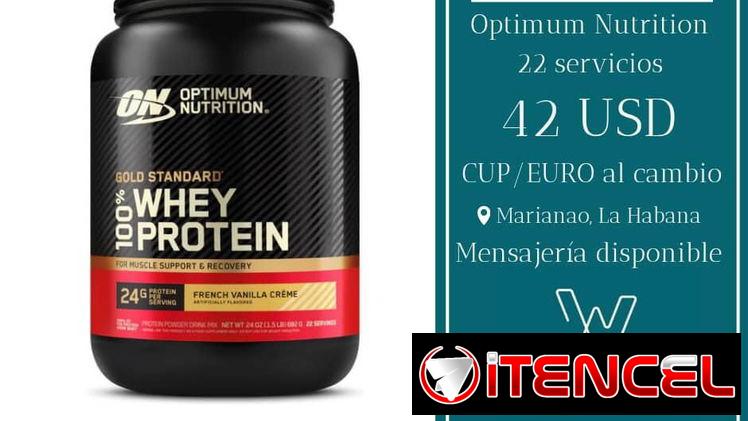 Whey Protein Optimum Nutrition sabor Vainilla