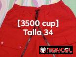 Shores  excelente  calidad. Marca HM. Talla 34,32 y L. Talla  L 0 32 son  iguales.