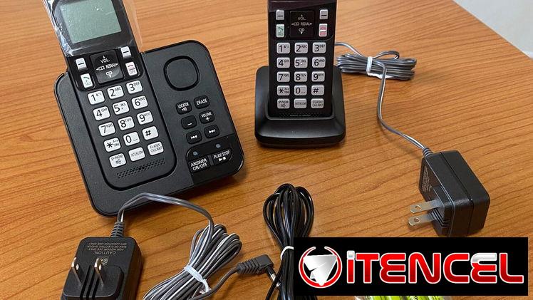 📞 INALÁMBRICOS 📞 TELEFONOS INALÁMBRICOS PANADONIC CON 2 BASES. MENSAJERÍA CON FACTURA Y GARANTÍA. TLF 55833699