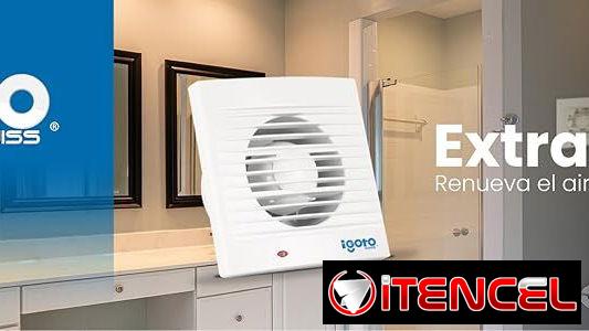 Extractor de aire para Baños y Cocina 6 Pulgadas 21cmx21cm