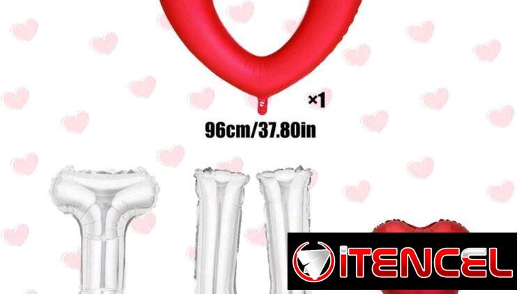 ♥️Set de globos I love you