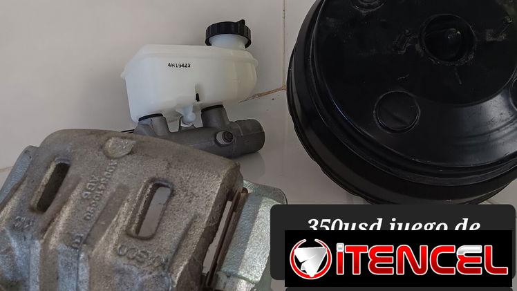 Piezas nuevas de Kia Sorento 2006-2007. Bomba de freno con su servo,  juego de pinzas