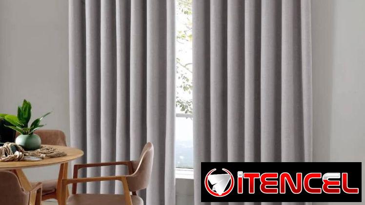 Cortina blackout moderna (2 paneles) 🪟  Controla la luz y mejora el confort de tu hogar con estilo. 📞56249037