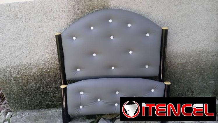 Cama personal de tubo tapizadas en vinilflex servicio de entrega a domicilio Gratis en toda la Habana