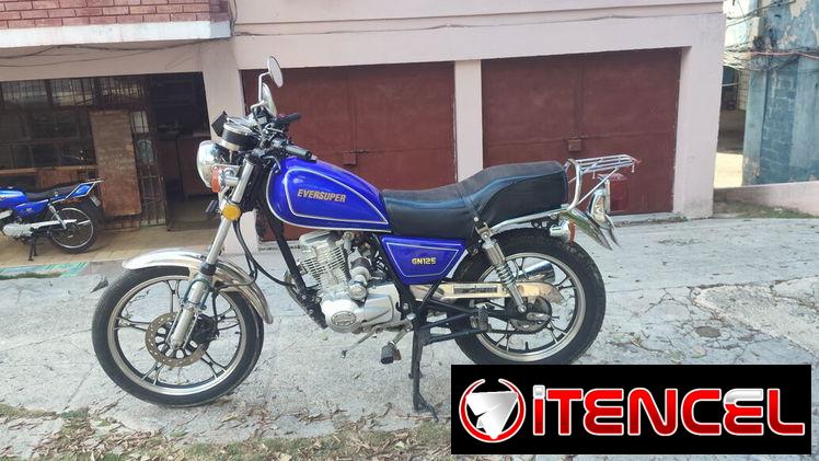 Moto GN 125 LIFAN con chapa y certifico