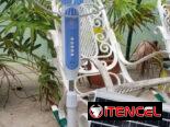 Ventilador de Pedestal Recargable Solar de 16″