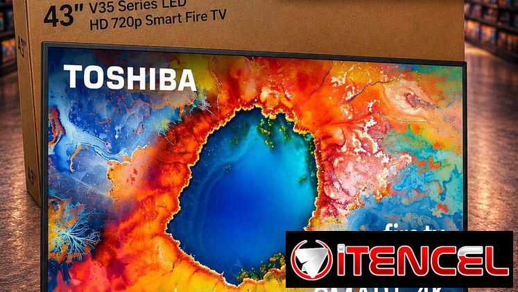 SMART TV TOSHIBA 43″ FIRE TV HD . SERIE V35 . Precio 270 💵  Con cajita externa 315  💵 Soporte a la pared  20 💵