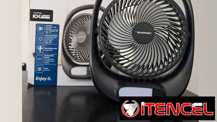 Ventilador Recargable Blaupunkt 6” – ¡Nuevo en caja! 📦 /’Precio 23usd / +5355919946