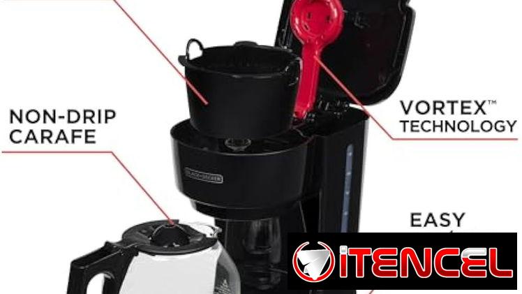 Cafetera de 12 tazas electrica