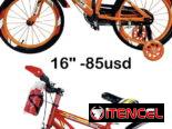 Bicicletas para los peques de casa medida 16″