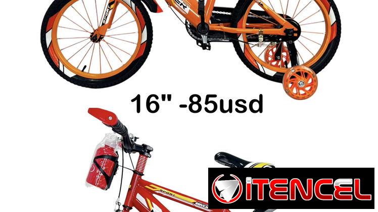 Bicicletas para los peques de casa medida 16″