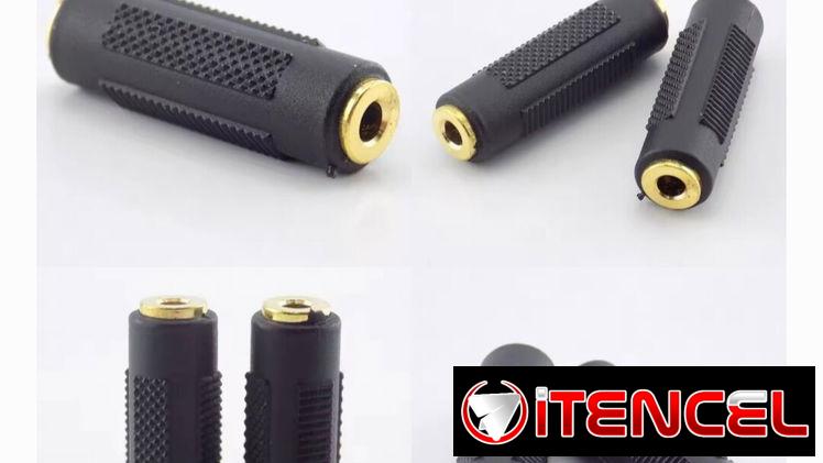 Unión de cable auxiliar minijack 3.5mm
