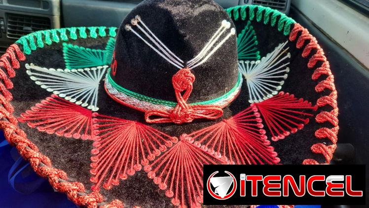 Sombrero Ranchero Mexicano.Mariachi Original