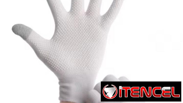 Guantes blancos tactiles y de frio Y negros para Moto y bicicleta