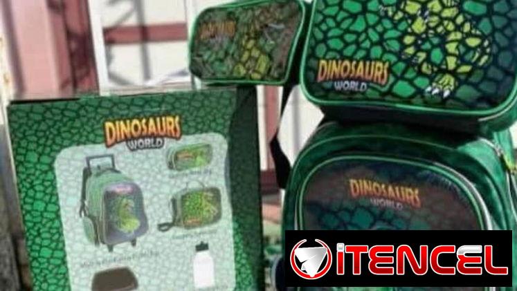 ‼️Combo Escolar Completo, Estilo dinosaurio y de Fútbol, son de muy buena calidad ‼️
