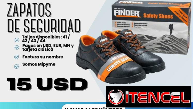 🥾 ZAPATOS DE SEGURIDAD  🔴 #41 y #43  💲 15 USD