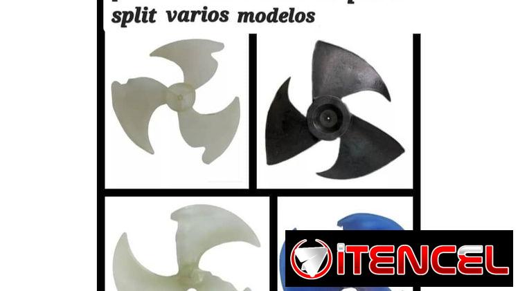 Compresor. Máquina de split. Pie de amigo. Mando. Paleta