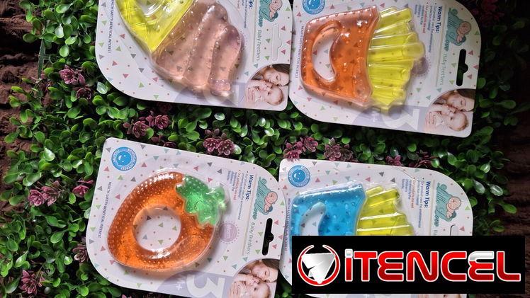 Mordedores con agua dentro para bebes