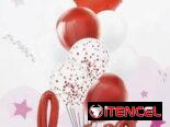 Set de globos de corazones y estrellas