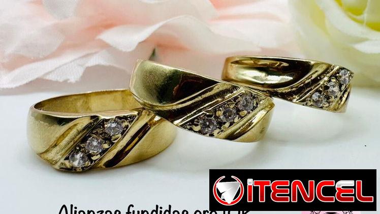 Alianzas. Precios en cada foto. Oro firme 10k. Garantía incluida. LM joyería