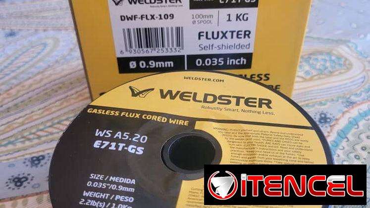 Alambre de soldar con núcleo de fundente AWS A5.20 E71T-GS