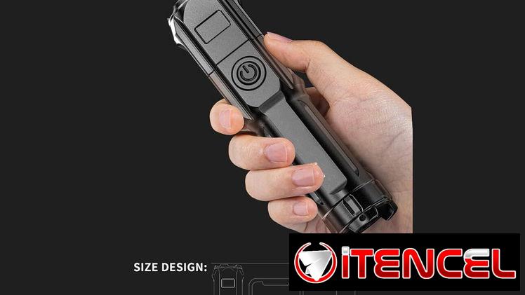 🔦 LINTERNA LED RECARGABLE USB 🔦 3 MODOS 🔦 IMPERMEABLE 🔦  5.887.23.60