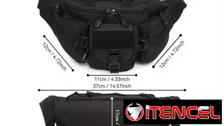 Riñonera Táctica Militar Outdoor Pro | Bolso Deportivo Ajustable en La Habana