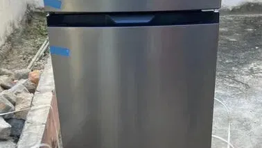 Refrigeradores marca Milexus de 6.5 y 7 pies cúbicos Grises de Acero inoxidable New Caja