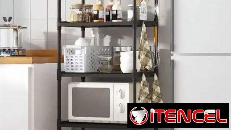 Variados estantes para baño y cocina