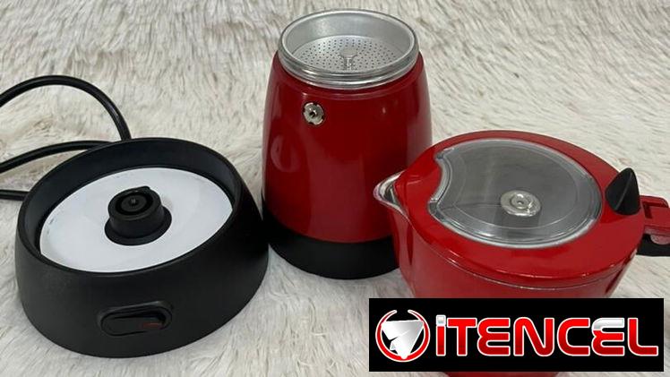 Cafetera eléctrica regulable de 3 a 6 tazas en 14500 cup
