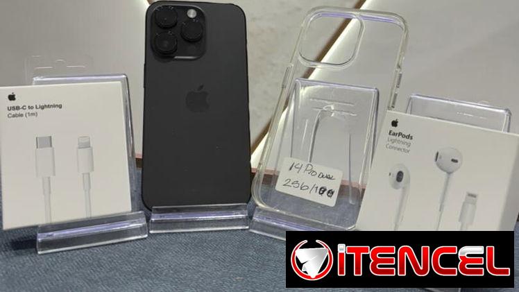 ❌iPhone 14 Pro ⚫️ 128GB 100%🔋 mica, cable, forro y audífonos regalo🧿 Variedad de Modelos 🔥 Garantia 💯