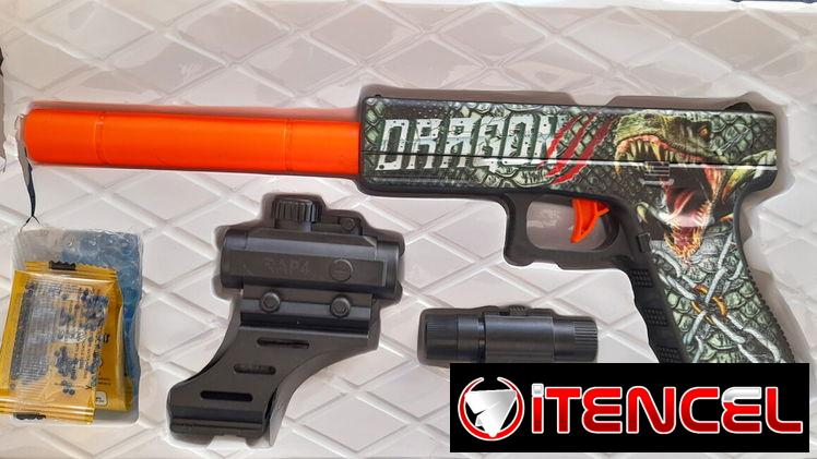 Juguete Pistolas de hidrogel tiro a tiro