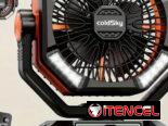 Ventilador Portátil Recargable 20 000 mAh con Luz LED