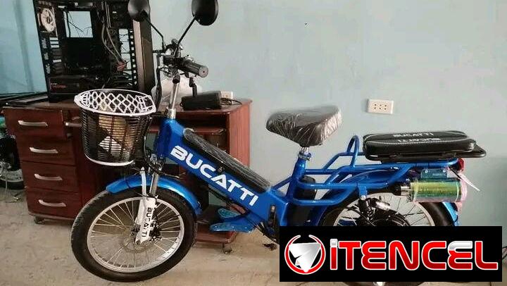 BICICLETA ELÉCTRICA BUCATTI 2026 /1000W/48V 22.5 AH.PAPELES, GARANTÍA Y ENVIO GRATIS EN ALGUNOS MUNICIPIOS