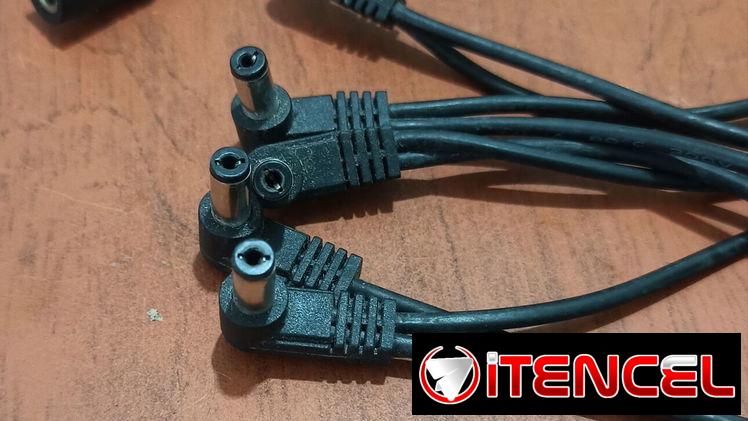 Cable cadena para pedales de guitarra