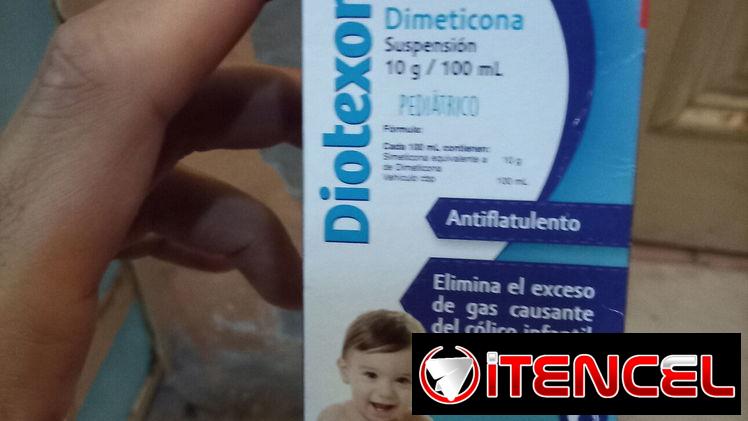 Dimeticona en gotas  30ml ( para los gases de los niños )