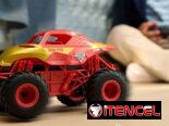 Carros de control remoto de Spider Man y Iron Man