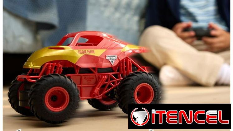 Carros de control remoto de Spider Man y Iron Man