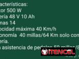 Bicicleta electrica de 1200 w