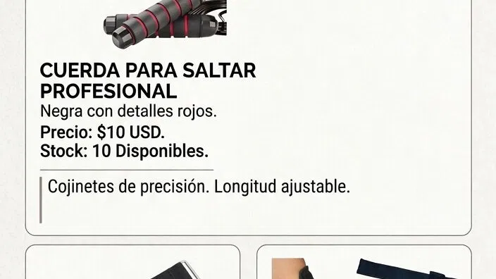 Accesorios para el gym