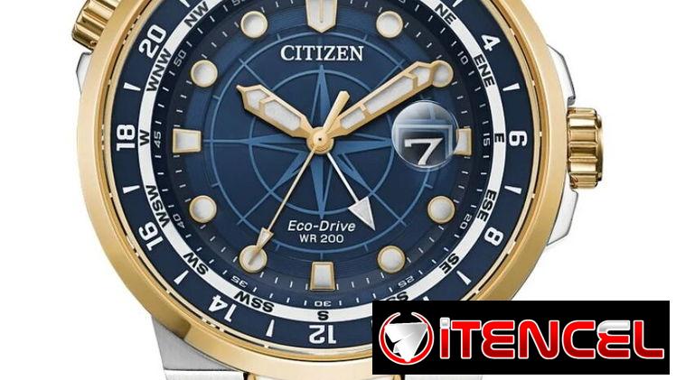 58049738 , CITIZEN ECODRIVE ENDEAVOR PARA HOMBRE (BJ7144-52L) DE 44MM , CRISTAL DE ZAFIRO , 2 TONOS , NUEVO A ESTRENAR
