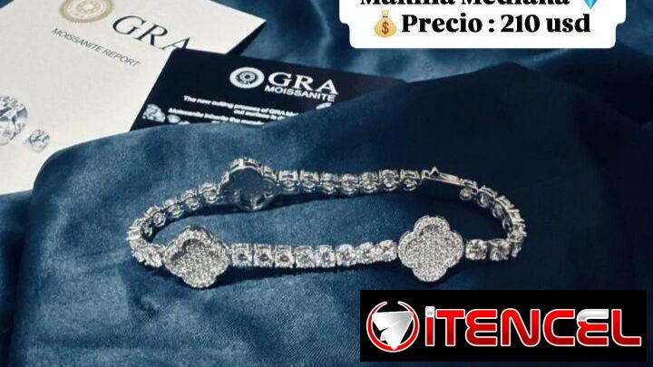 💎✨Manillas Moissanita y Plata 925 ✨💎