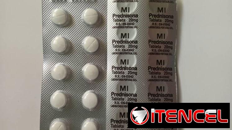 Venta de Prednisolona . Blister de 10 tabletas de 20 MG en 1000 pesos